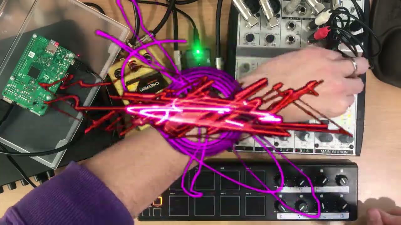 Reuben Ingall - N38 [no input mixing + drum machine improvisation]
