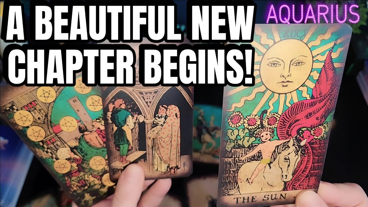 AQUARIUS GET YOUR SHADES READY!😎IT'S ABOUT TO GET BRIGHTER! HAPPIEST YOU'VE BEEN IN A LONG TIME! ✨️🌈