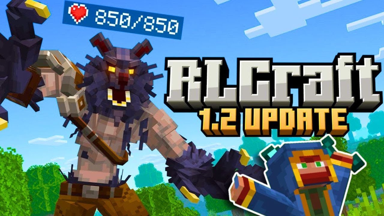 Новая полоска здоровья!? Обновление и список изменений RLCraft 1.2!