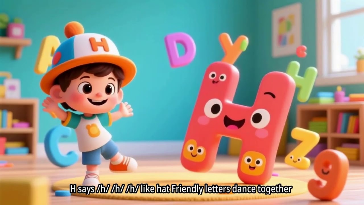 The Phonics Sound Song – Letters & Sounds for Kids 🔤