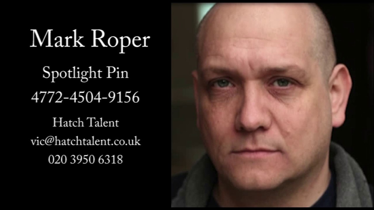 Mark Roper acting showreel 2018