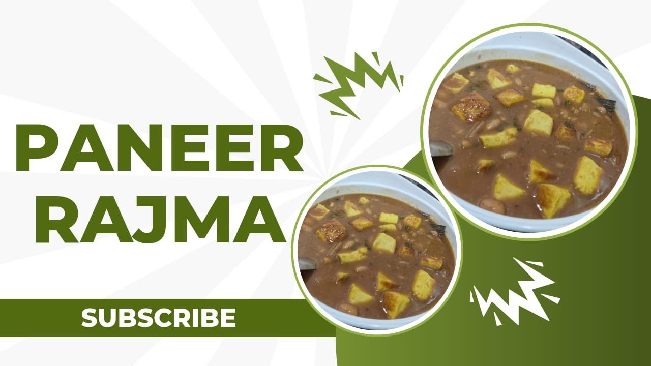 Masaledaar paneer rajma