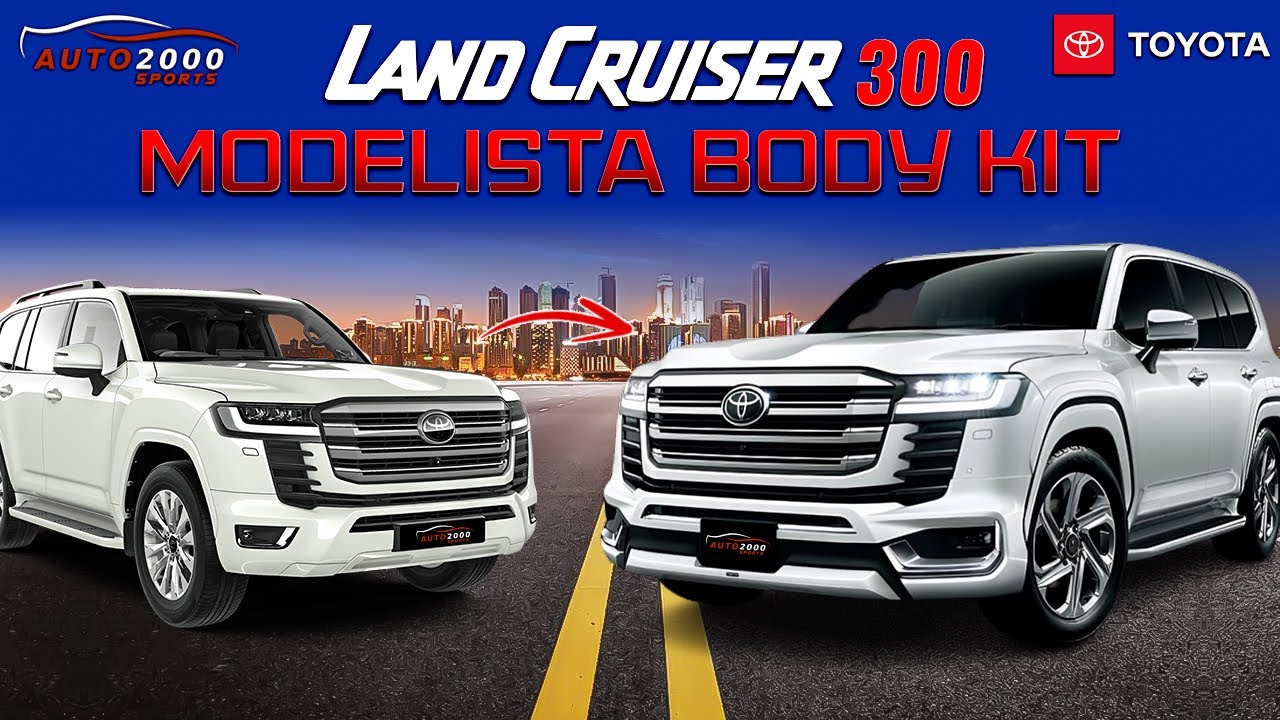 Toyota Land Cruiser LC300 Modelista Bodykit 2024 👌 | Modification | Auto 2000Sports