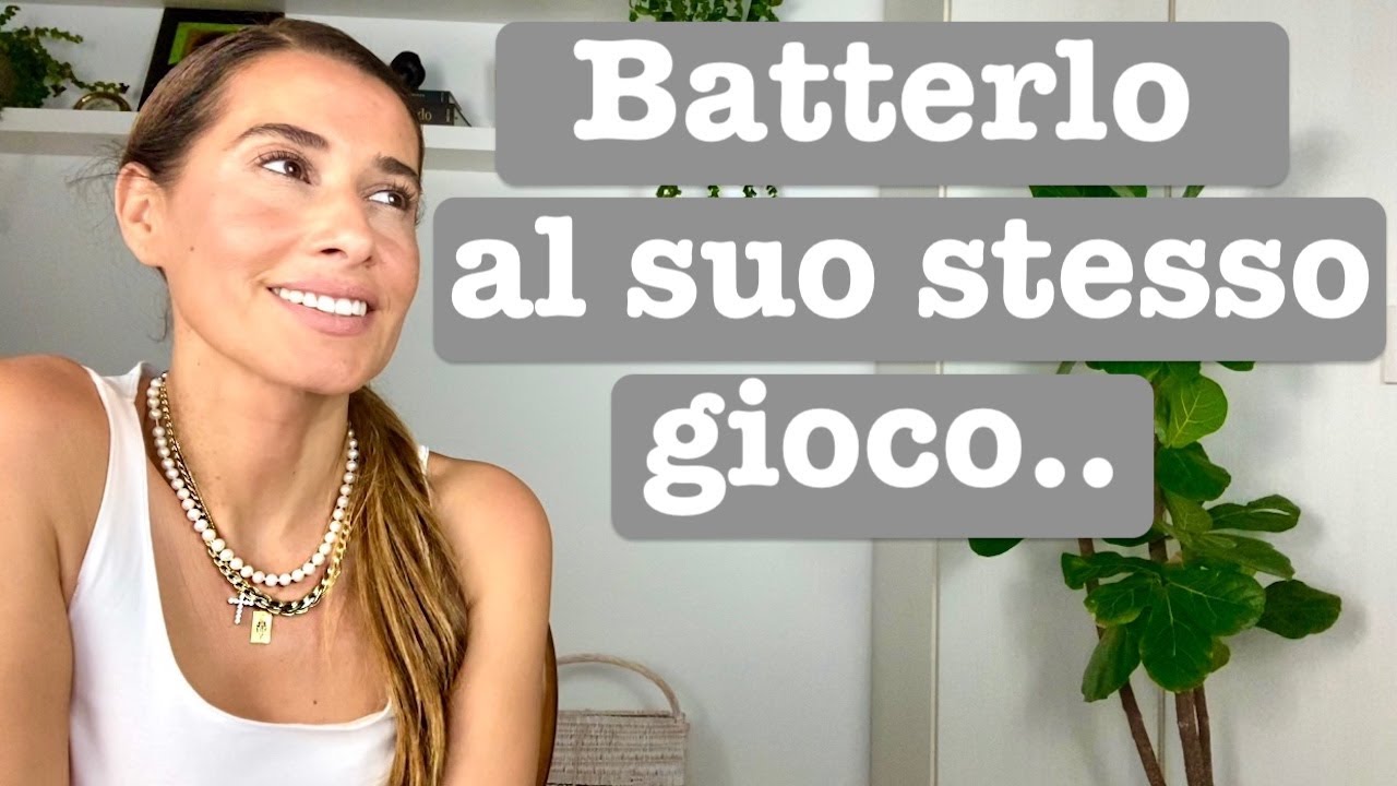 Come battere il narcisista al suo stesso gioco.