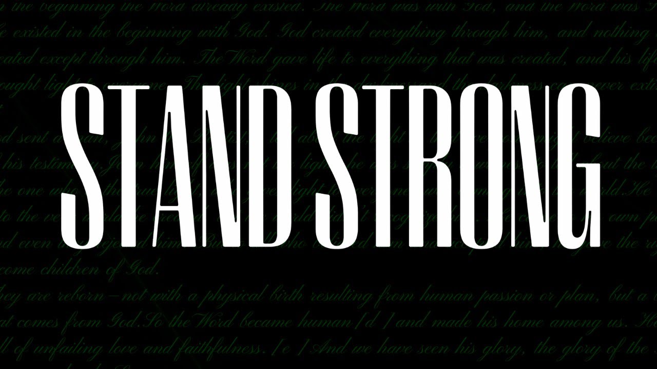 The Band JAREN | STAND STRONG (Official Lyric Video)