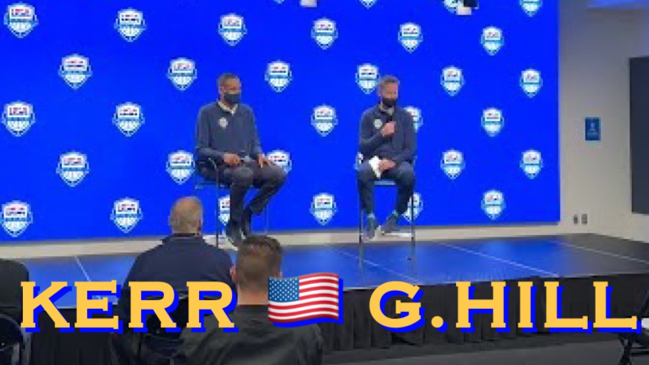 🚨 Live: Steve Kerr/Team USA Basketball press conference + Chase Center tour from outside