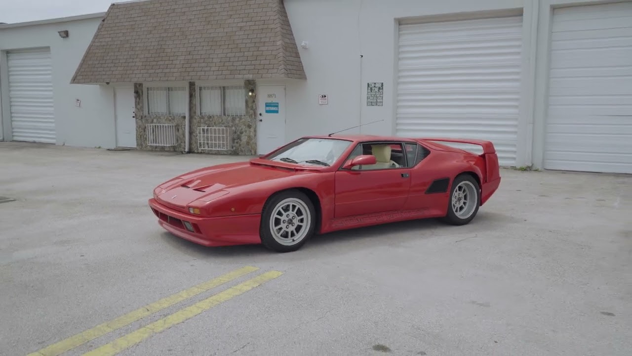 DeTomaso Pantera Si #9641. The LAST Pantera built. Pantera Miami