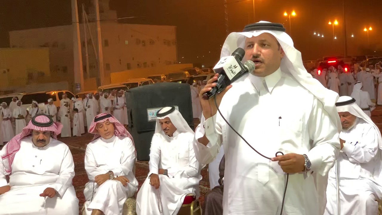 بدع الشاعر احمد الدرمحي الرد عبدالواحد حفلة بني عويف