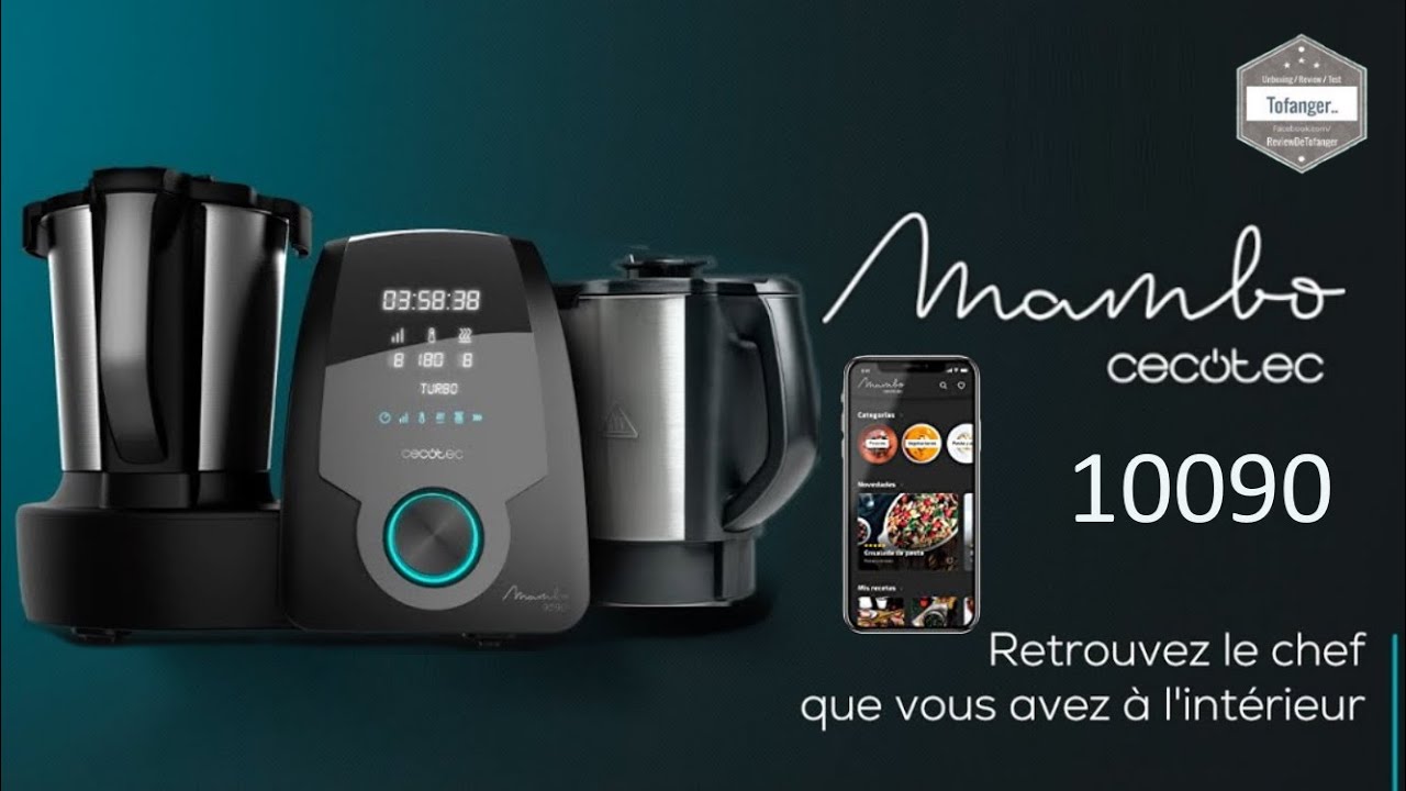 Cecotec Mambo 10090 - Подключенный кухонный робот для всего ❤️ - Приложение Mambo 10090 - Распаковка