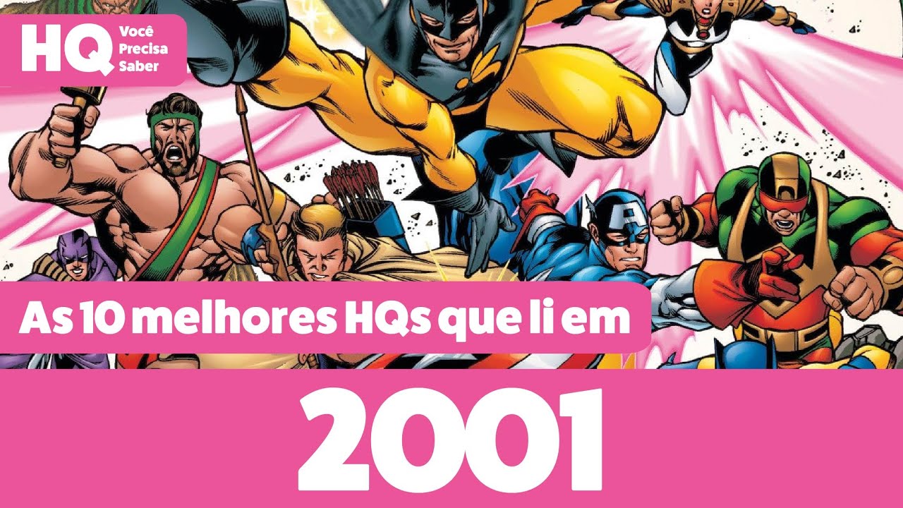 As 10 melhores HQs que eu li em... 2001!