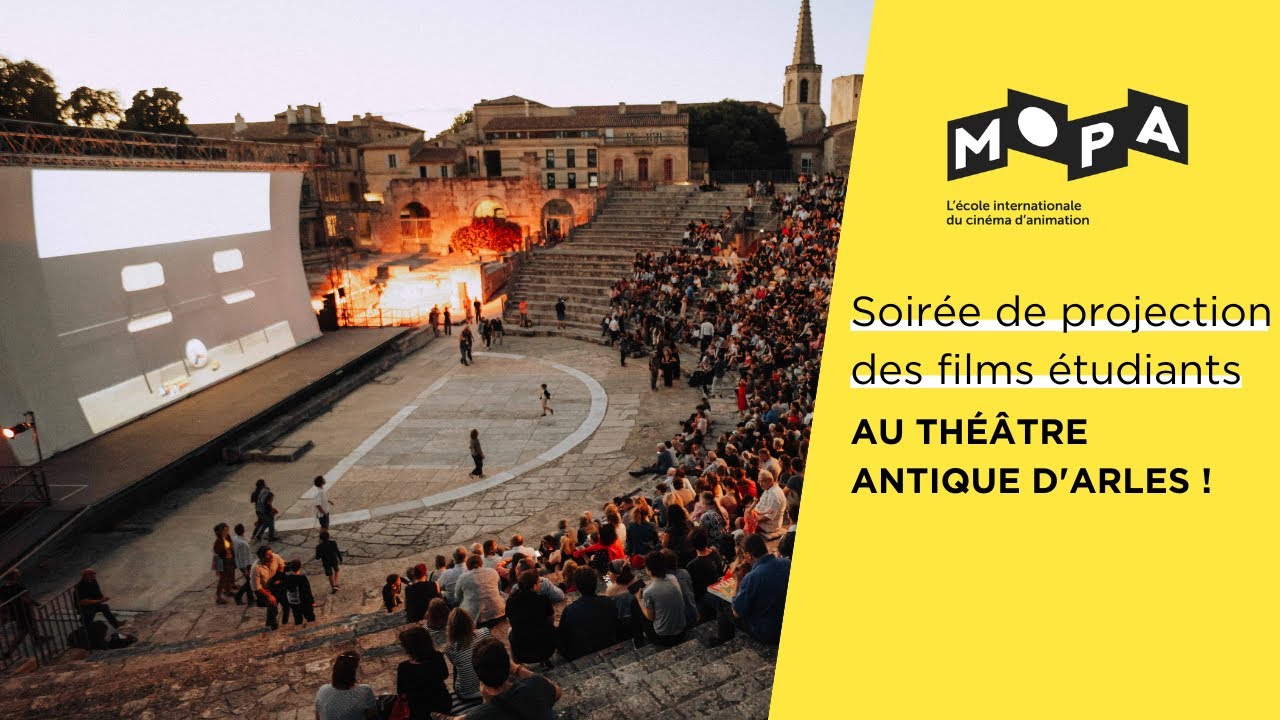 Projection des films &eacute;tudiants au Th&eacute;&acirc;tre Antique d'Arles