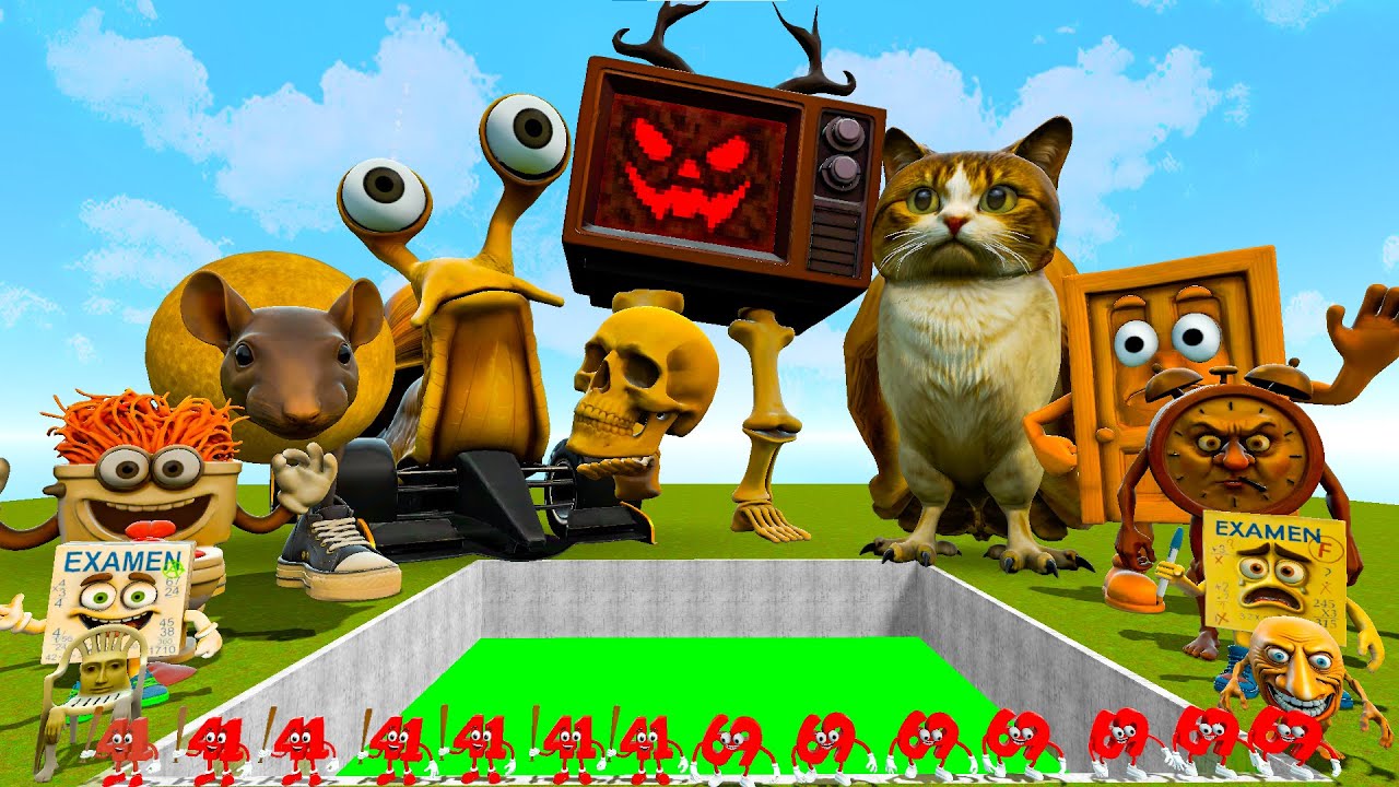 BIG HOLE TOXIC NEW ALL ITALIAN AI BRAINROT MEMES SPARTAN KICKING in Garry's Mod!