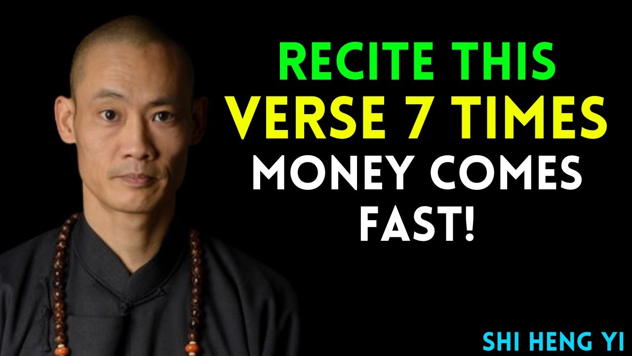 Recite This Bible Verse 7 Times — Money Flows in 72 Hours || Shi Heng Yi