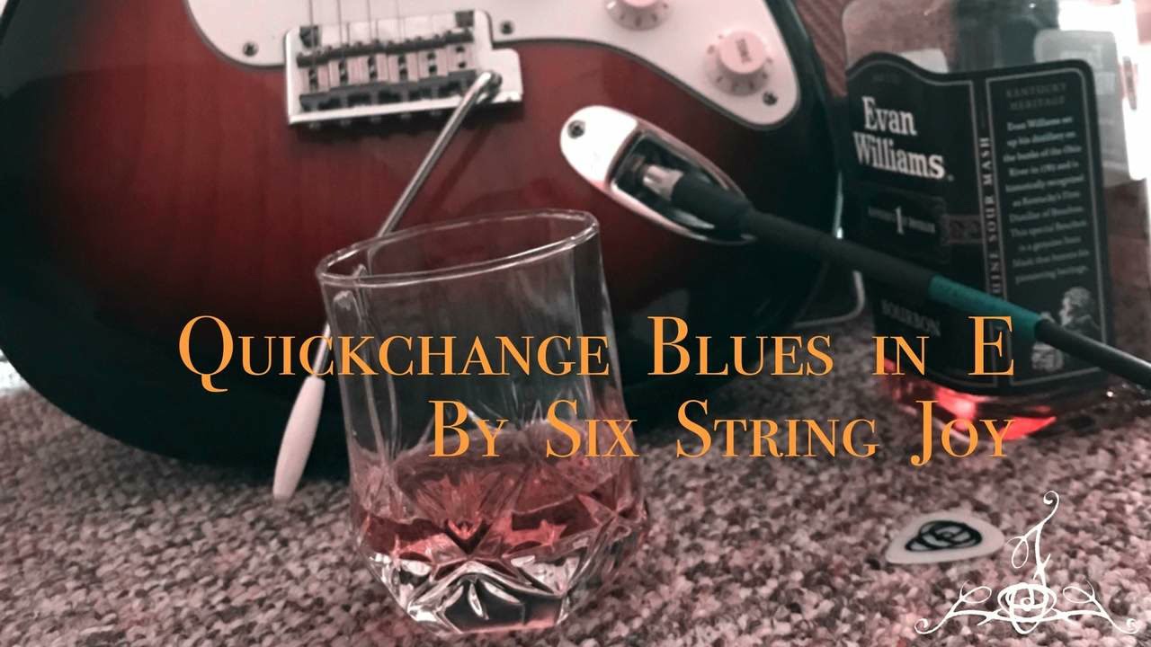 SSJ - Quickchange Blues in E - Backing Track
