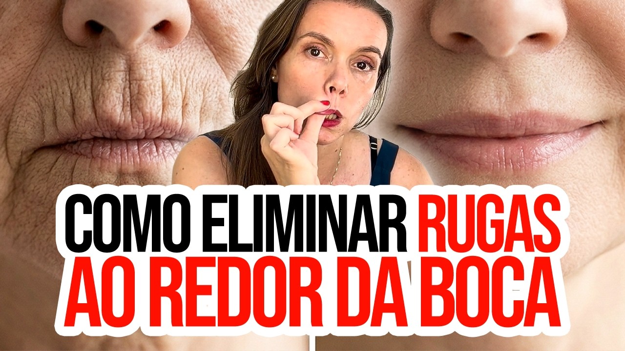 IMPRESSIONANTE: Acabe com o CÓDIGO DE BARRAS e RUGAS AO REDOR DA BOCA Sem Botox! DESCUBRA AGORA