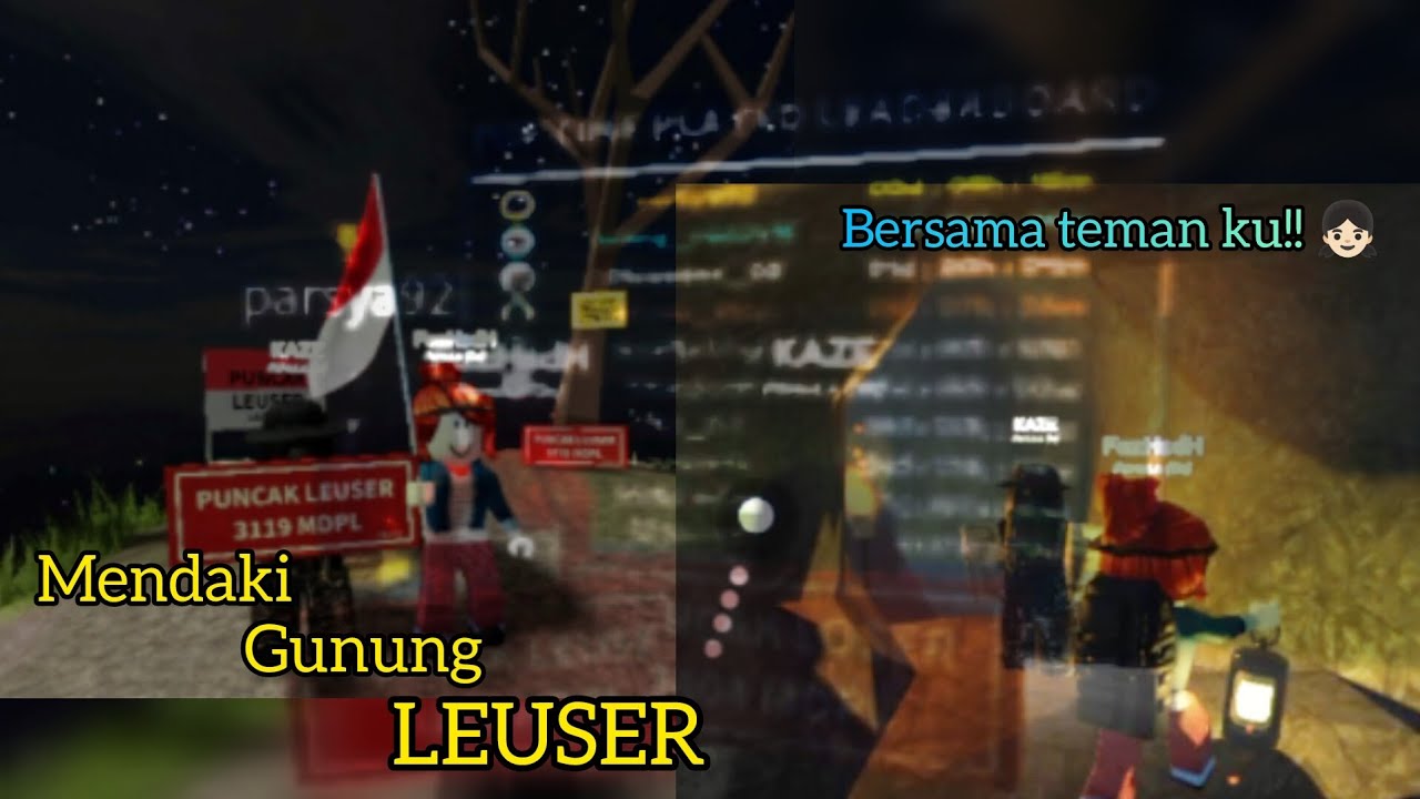 Serunya mendaki di gunung di ROBLOX || ROBLOX