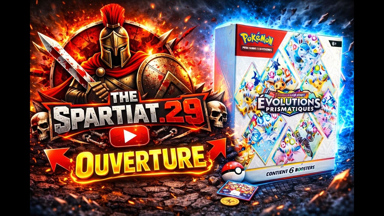 Ouverture de trois lots de booster Prismatic Evolution Prismatique !