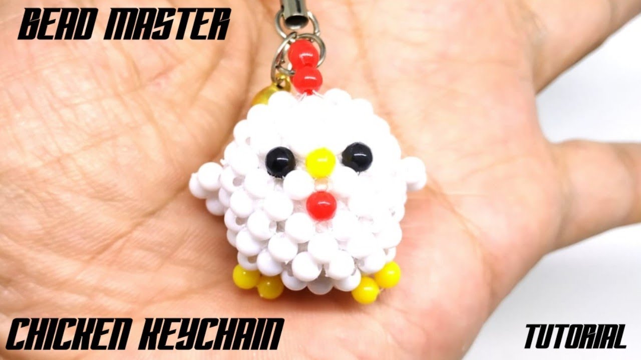 Tutorial How to Bead Chicken/Beading Chicken Keychain