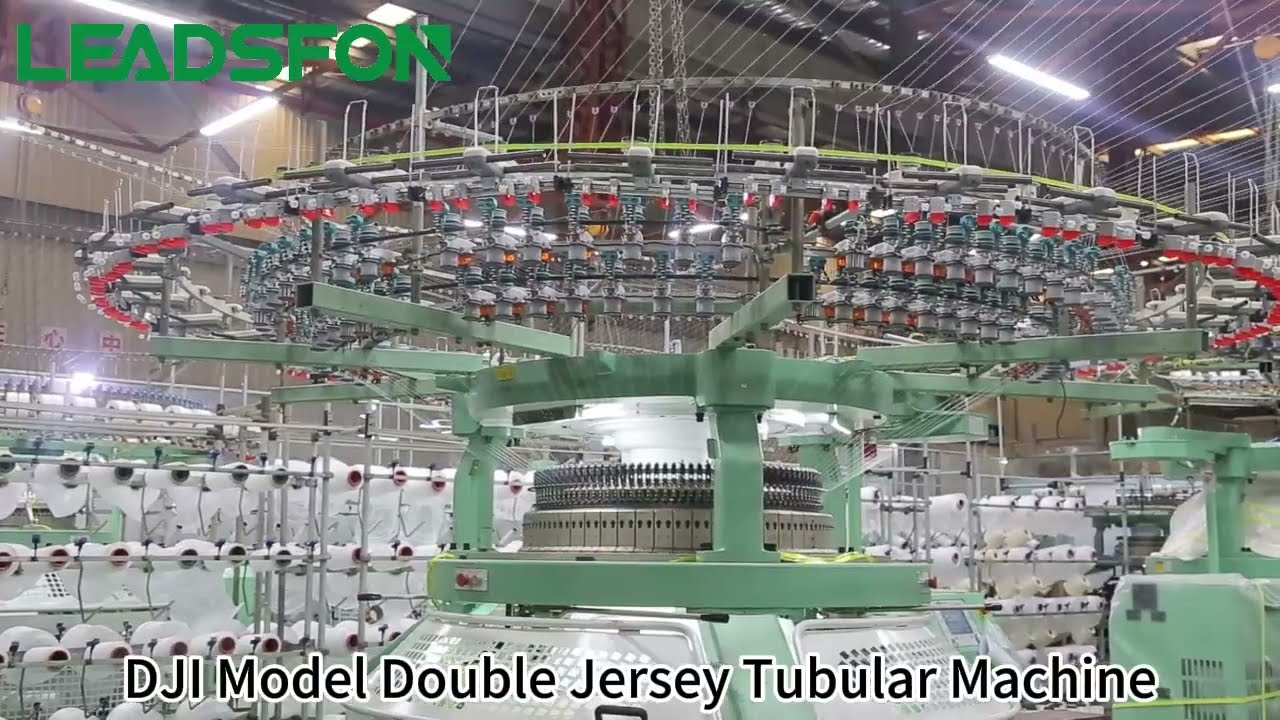 LEADSFON DJI MODEL DOUBLE JERSEY MACHINE!