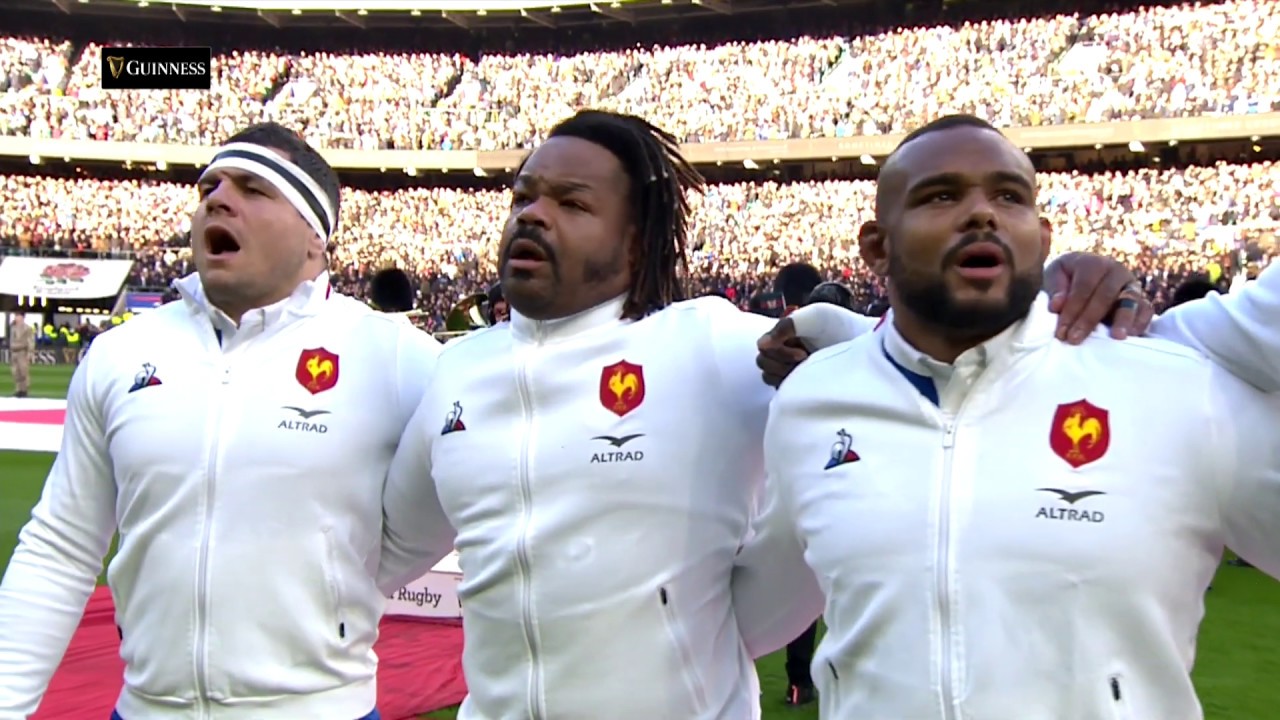 France sing La Marseillaise at Twickenham! | Guinness Six Nations