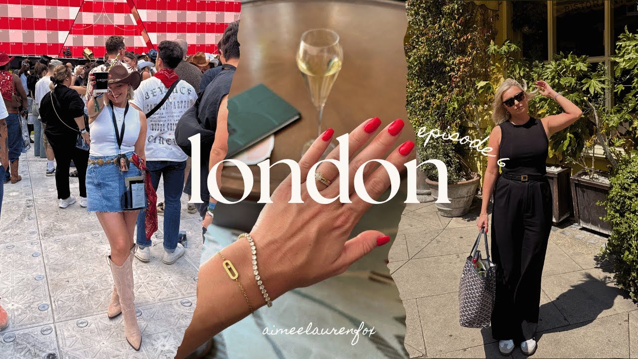 COWBOY CARTER TOUR | AIMEELAURENFOX | LONDON TRIP & BEYONCE TOUR