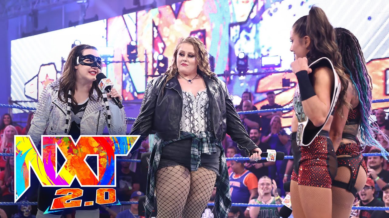 Дудроп и Никки А.С.Х. бросают вызов Катане Ченс и Кейден Картер: WWE NXT, 30 августа 2022 года.
