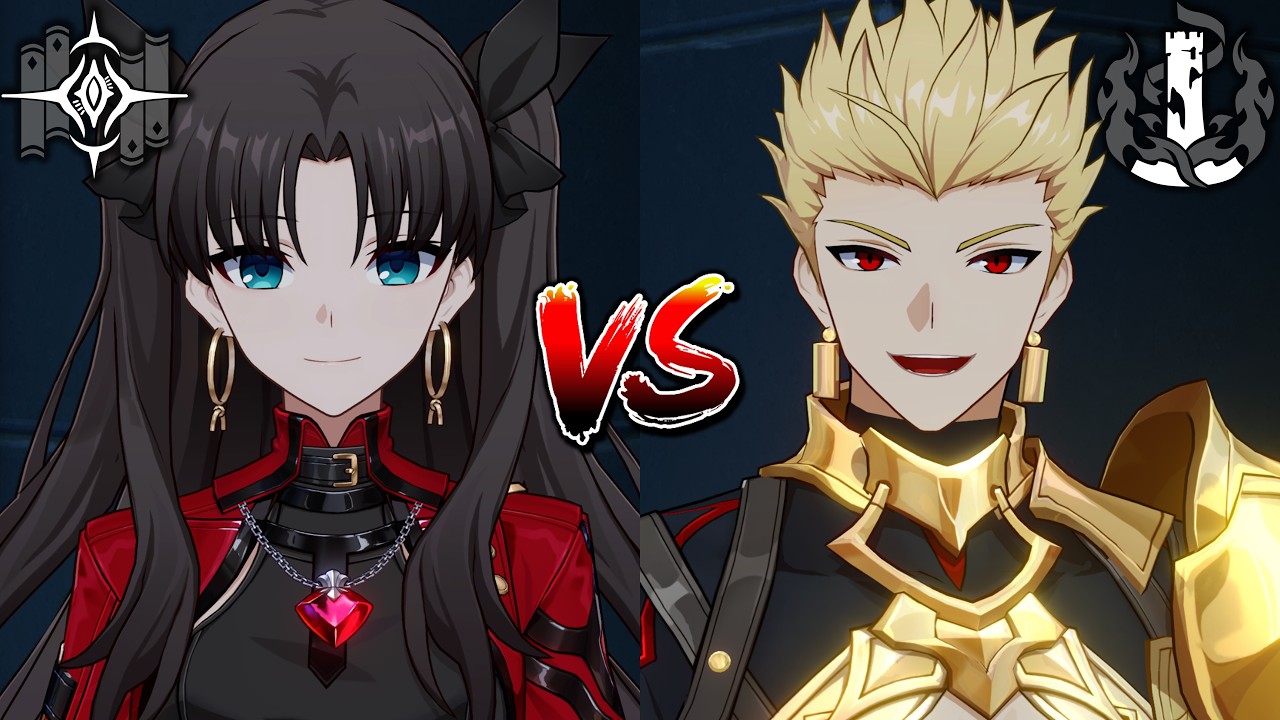 E0S1 Rin Tohsaka vs E0S1 Gilgamesh ft. E6 Saber & Archer | HSR 4.4