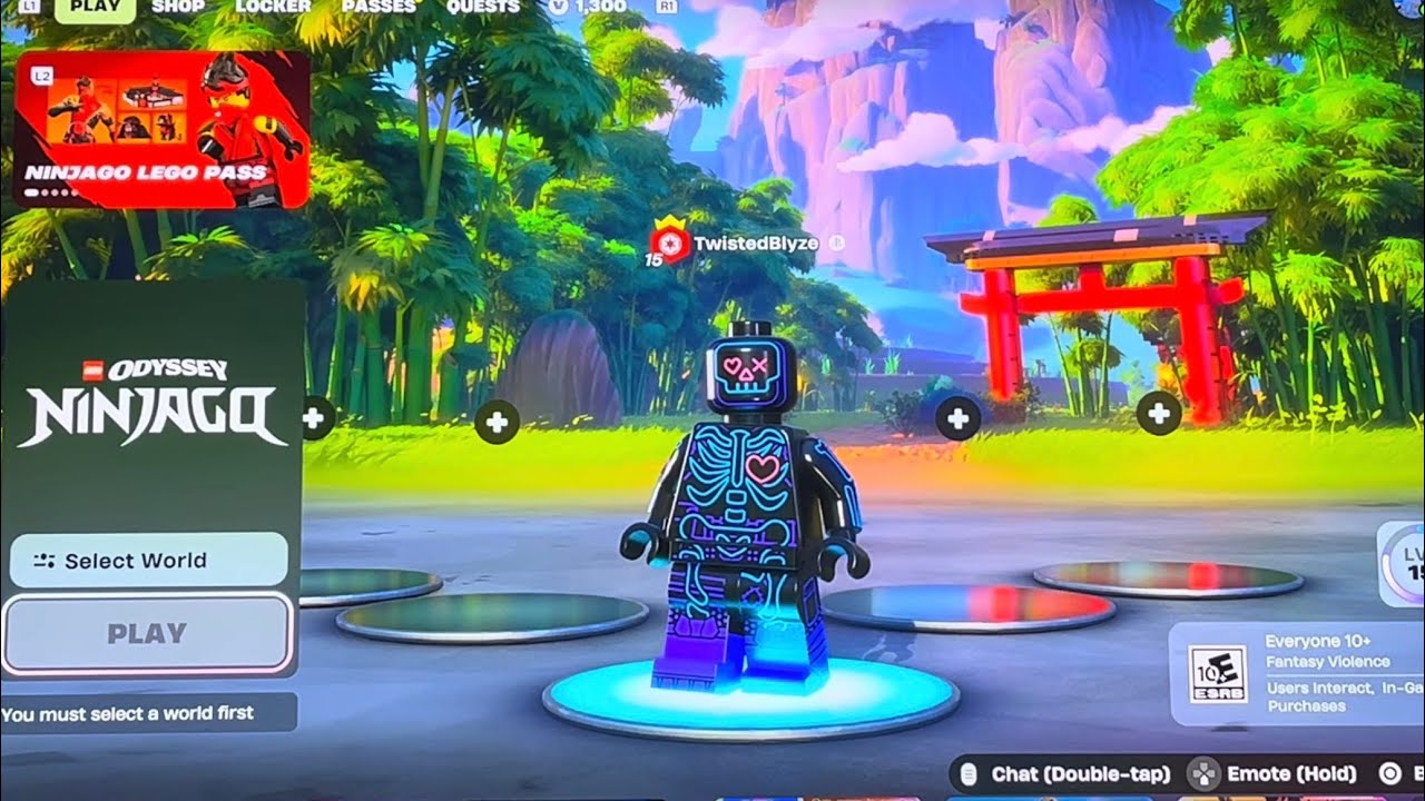 Everything new in the Fortnite x Lego Ninjago collaboration update