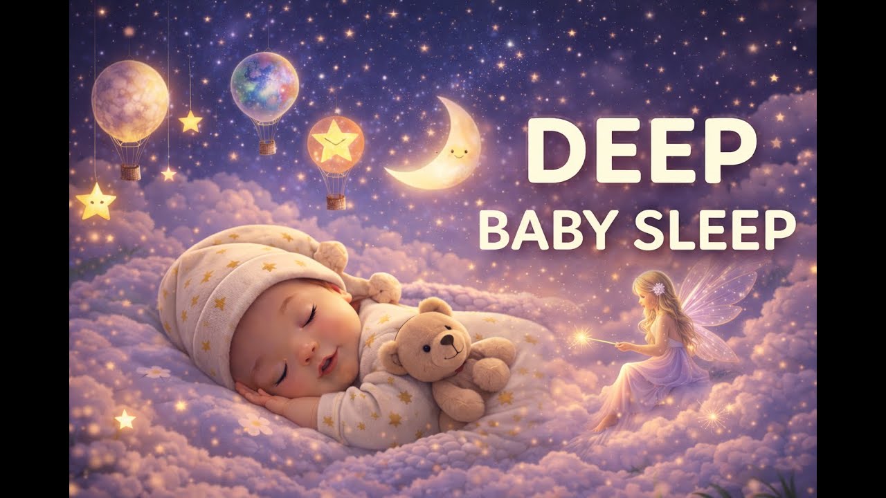 Calming Sleep Music for Babies | Gentle Night Lullaby