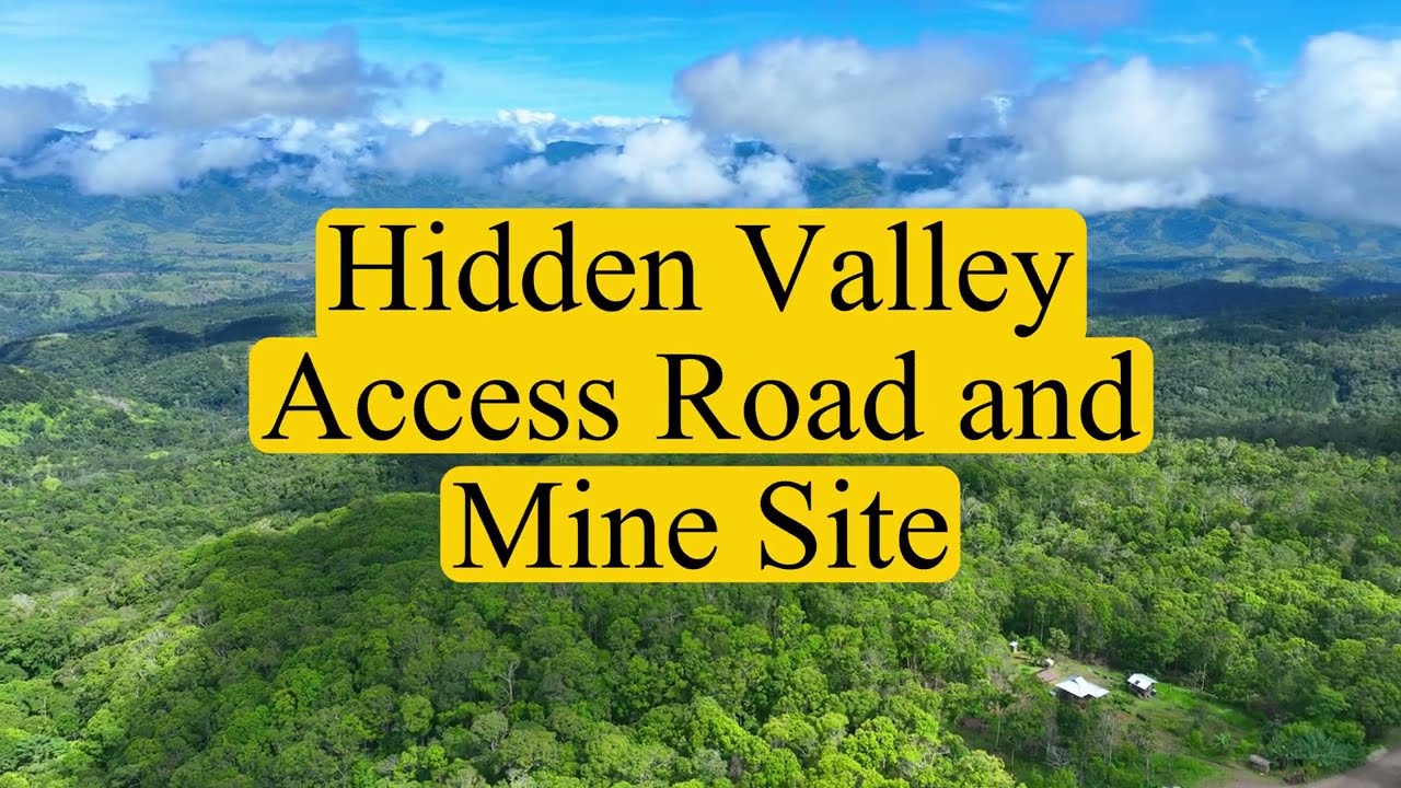 Misty Morning Drone Flyover | Hidden Valley Access Road & Mine Site | Morobe PNG
