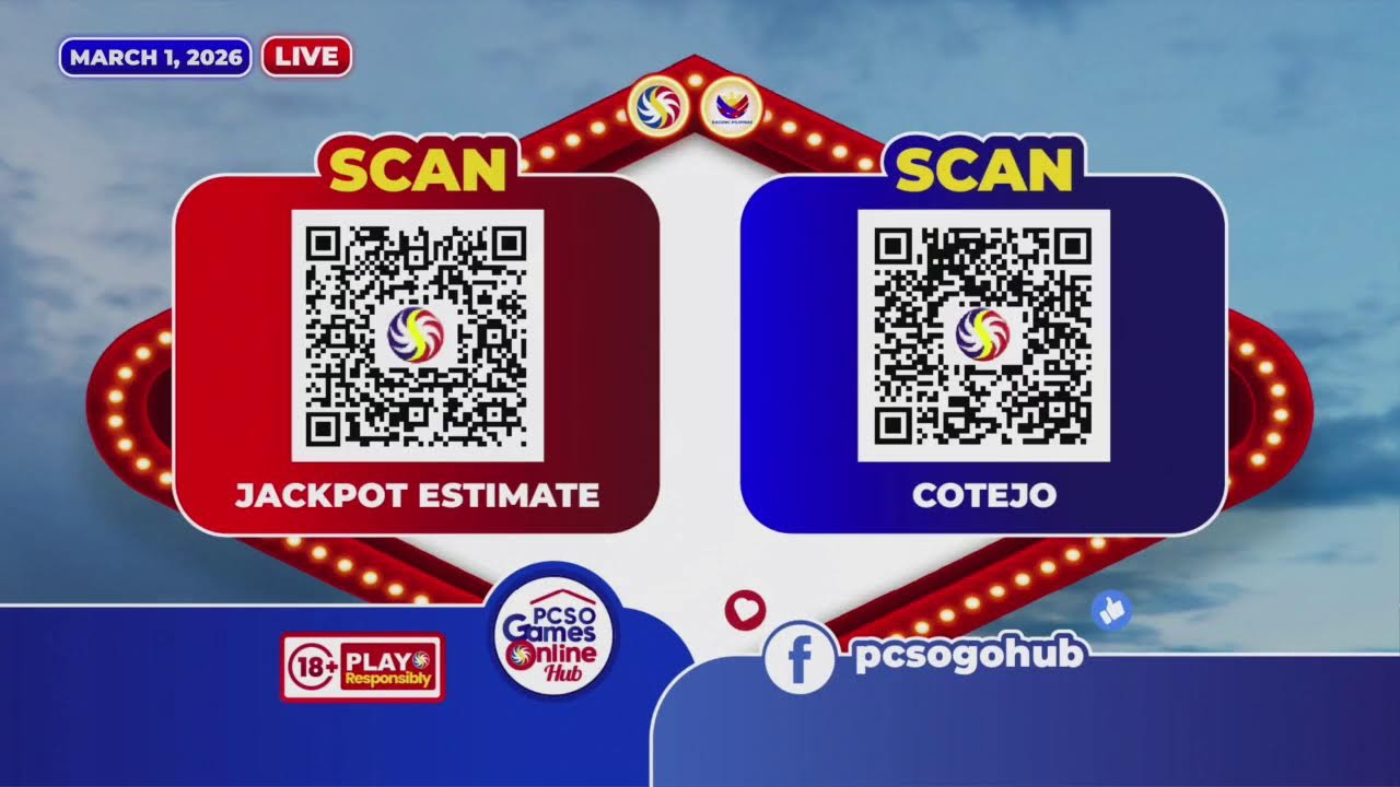 [LIVE] PCSO 2:00 PM Lotto Draw - March 01, 2026