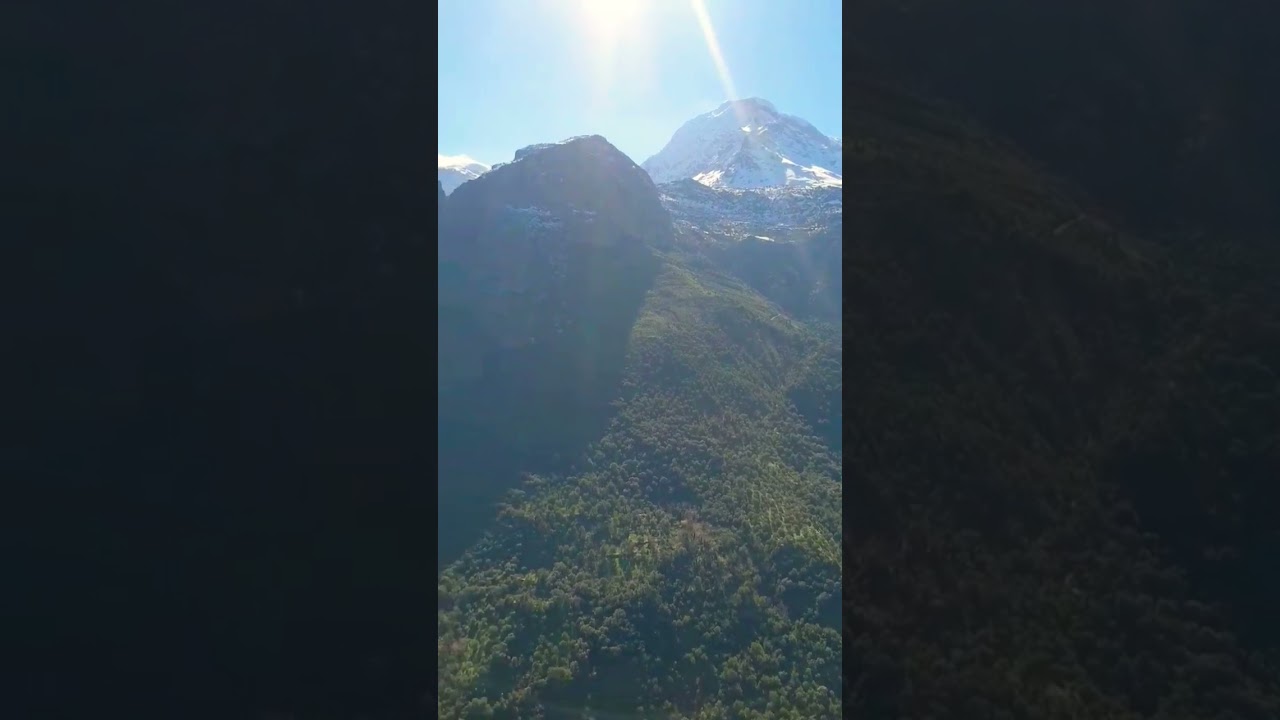 villages de kabylie perch&eacute;s sur les montagnes de djurdjura