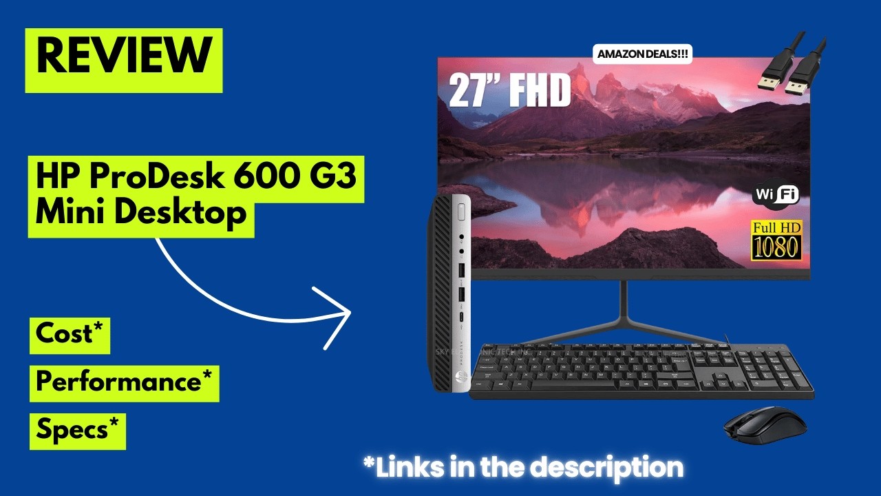 HP ProDesk 600 G3 Mini Desktop Review | Business PC with Monitor Worth It in 2026?