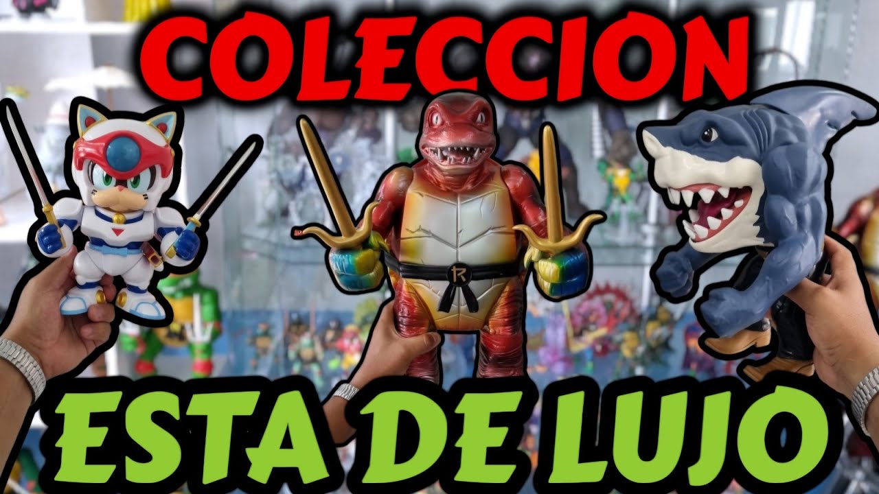 Visitamos una INCREÍBLE COLECCIÓN de Cowboys Of Moo Mesa, Tortugas Ninja, Moto Ratones y Art Toys