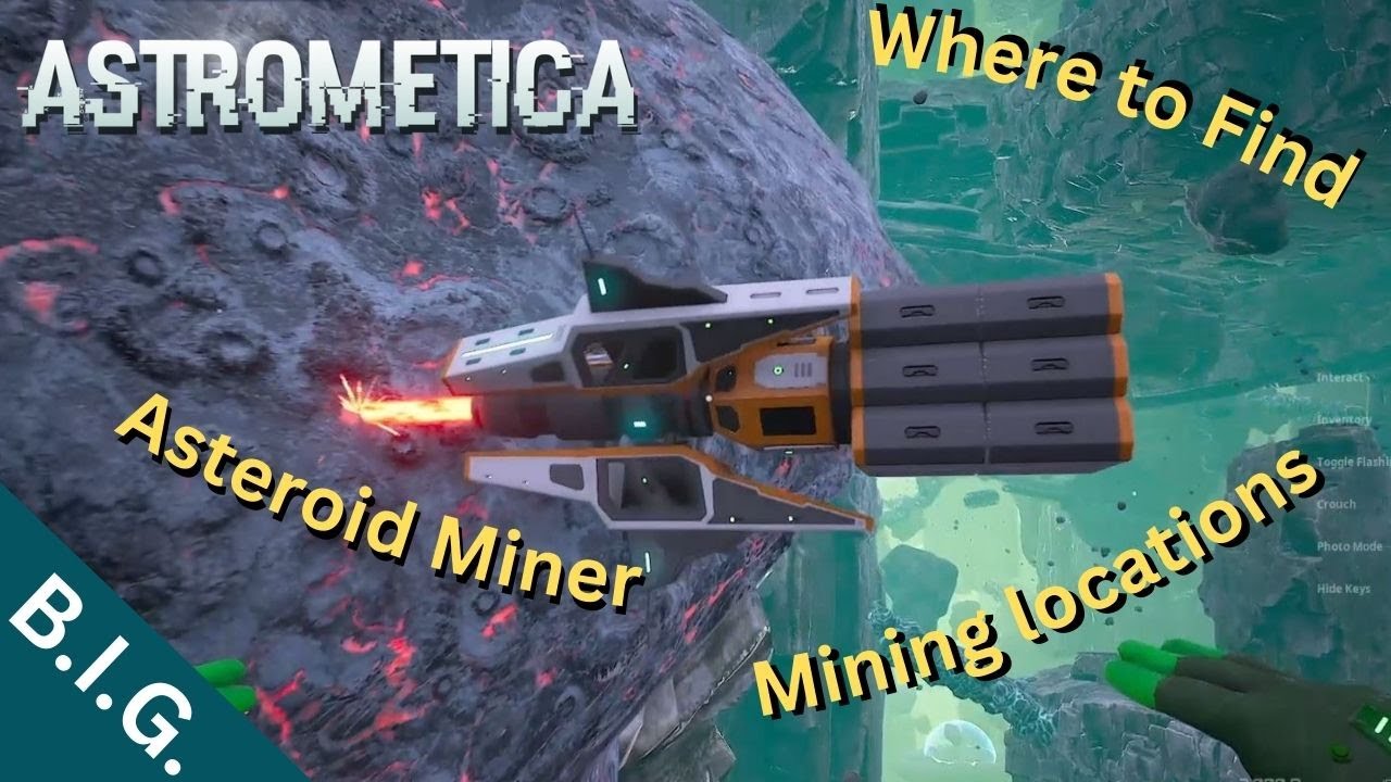 Astrometica - Where to find the Asteroid Miner and Mining Locations