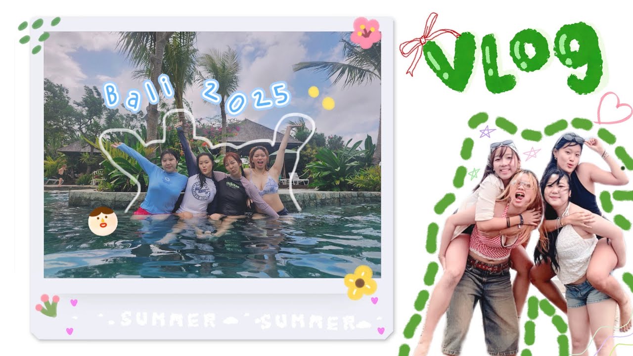 Girls trip all the way to Bali o(^▽^)o &mdash;&mdash; A 6D5N vlog