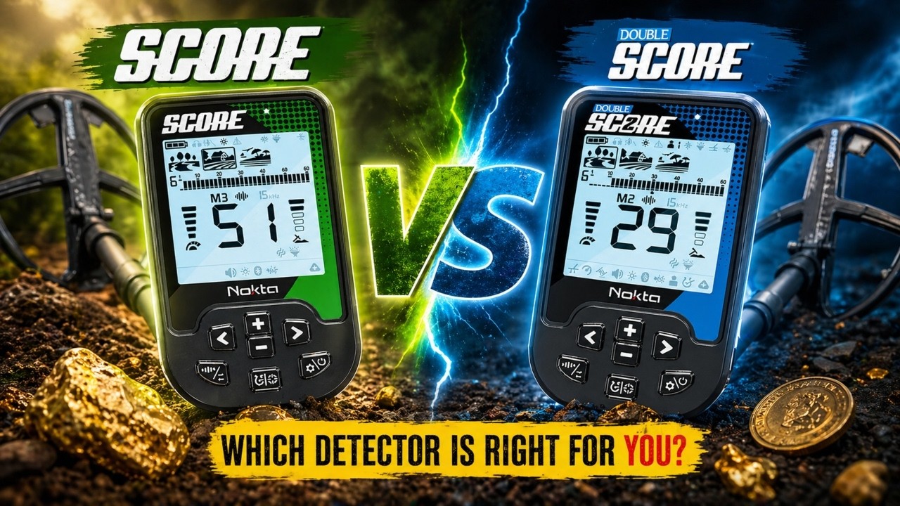 Nokta SCORE vs DOUBLE SCORE Comparison 🔥 Best SMF Detector?