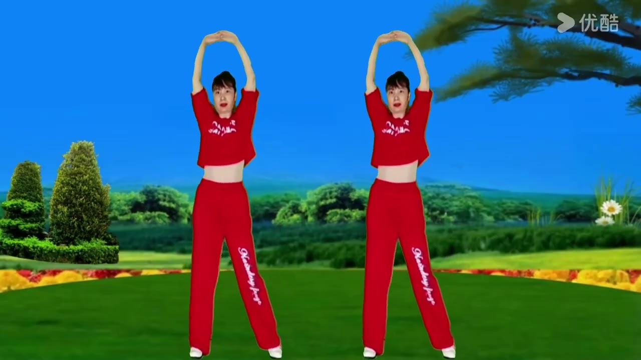 火爆流行DJ健身操《曲中人》《爱你一生不回头》简单易学又好看