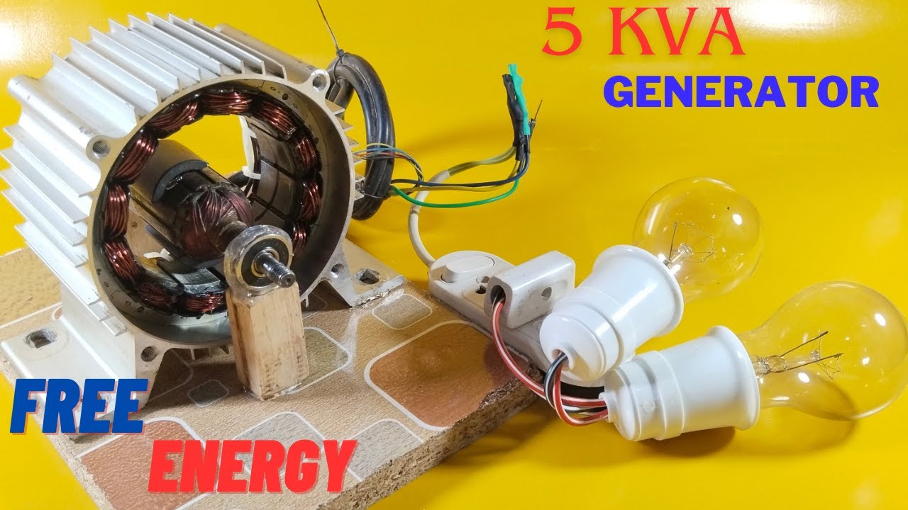 Free Energy Generators from BLDC Motors 5kva free electricity generator