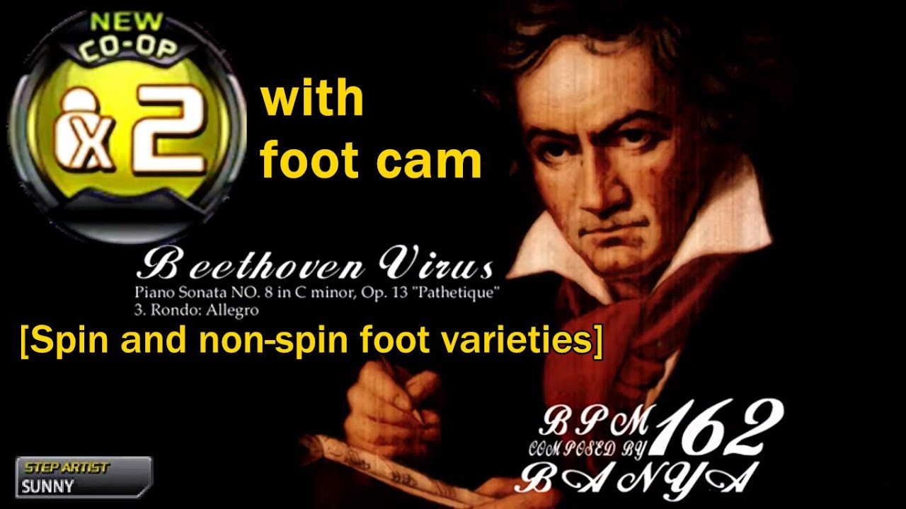 Beethoven Virus CO-OP x2 (베토벤 바이러스) with foot cam [Pump It Up XX v2.01]