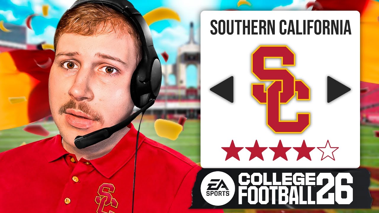 I SAVED the USC Trojans in College Football 26