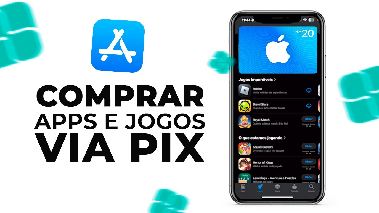 Como COMPRAR APLICATIVOS e JOGOS via PIX na APP STORE! SEM USAR CARTÃO DE CRÉDITO!
