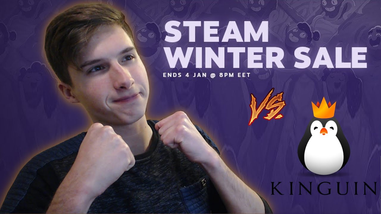 STEAM WINTER SALE vs  KINGUIN SALE - Kur didesnės nuolaidos?! - Įra&scaron;as [23/12/17]