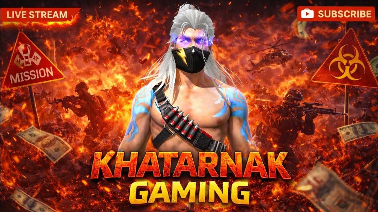 💀 KHATARNAK GAMING LIVE 🔴 | NO MERCY • NO FEAR 🔥