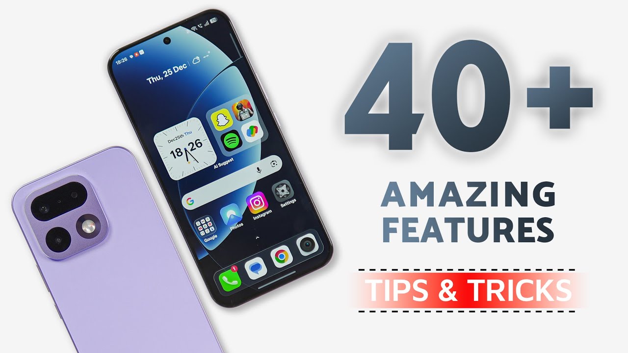 Realme 16 Pro Tips & Tricks ft. Realme UI 7 | 40+ Special Features - TechRJ