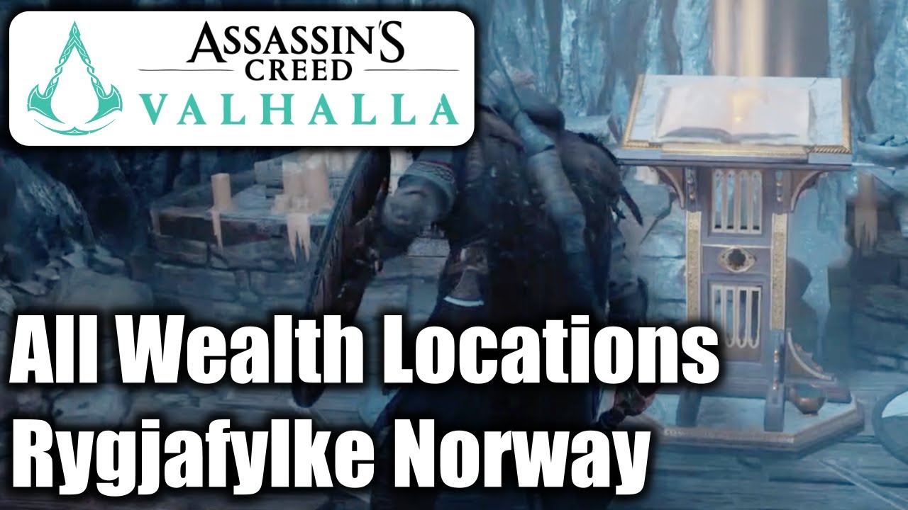Assassin's Creed Valhalla - All Wealth Locations - Rygjafylke Norway
