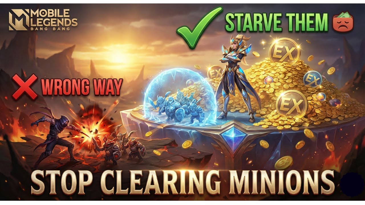 Stop clearing minion wave mindlessly | Manage minion wave to sieze the Victory | MLBB Macro