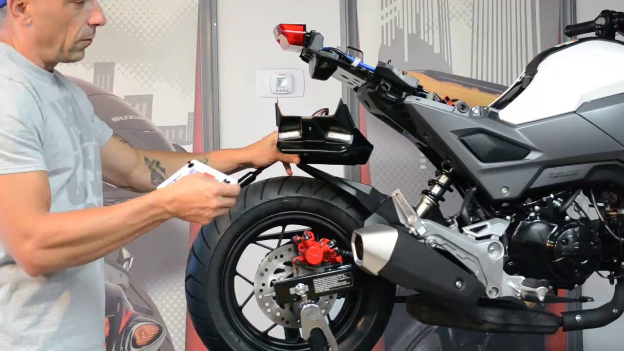 Honda Grom Fender Eliminator Install
