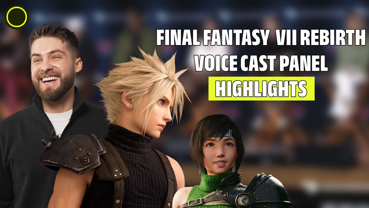 Final Fantasy 7 Rebirth Voice Cast Panel | BEST MOMENTS| Matthew Mercer, Cody Christian & MORE