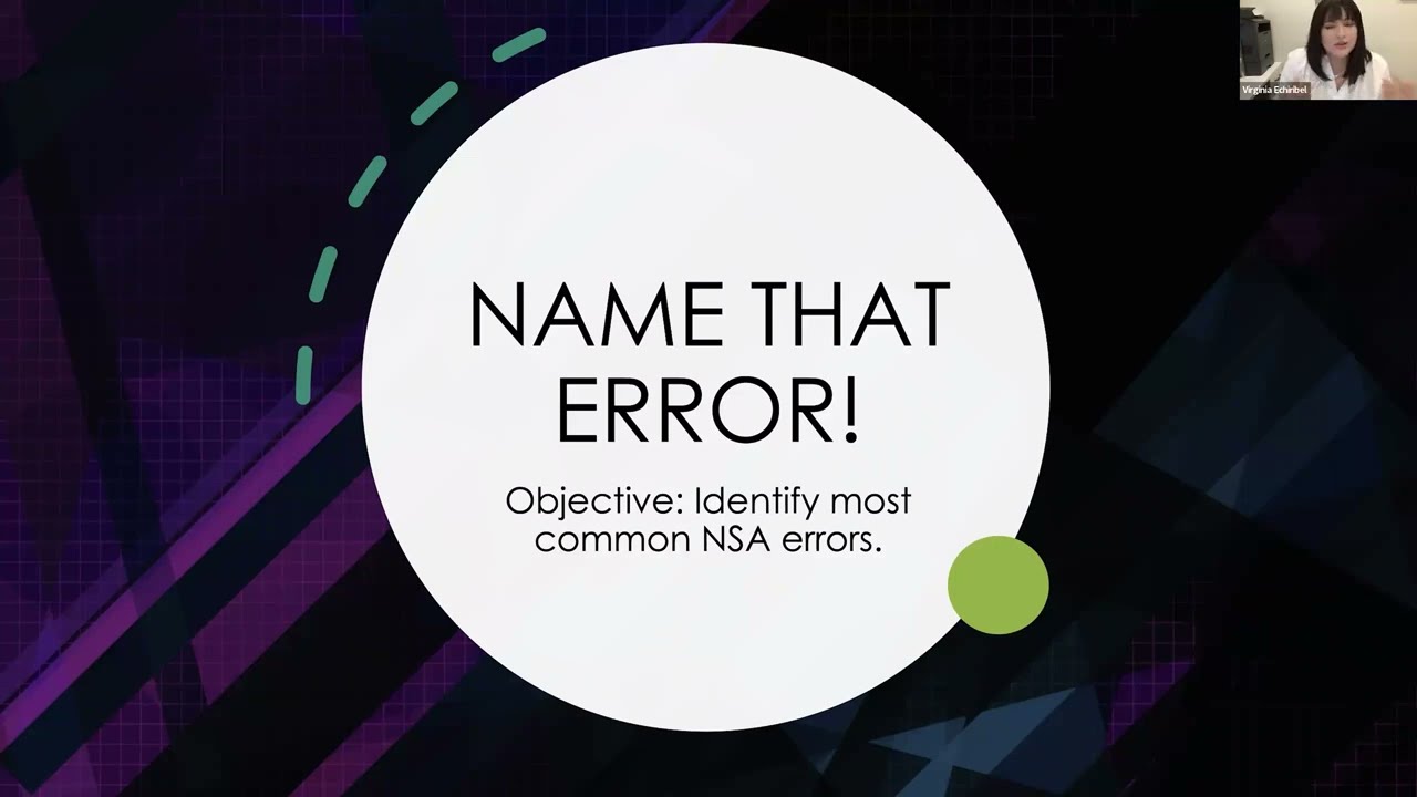NAME THAT ERROR SERIES webisode 30